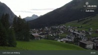 Archiv Foto Webcam Panoramablick: Oberlech 04:00
