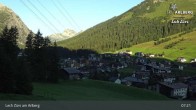 Archiv Foto Webcam Panoramablick: Oberlech 06:00