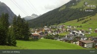 Archiv Foto Webcam Panoramablick: Oberlech 10:00