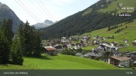 Archiv Foto Webcam Panoramablick: Oberlech 12:00