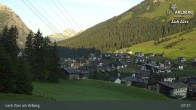 Archiv Foto Webcam Panoramablick: Oberlech 06:00