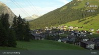 Archiv Foto Webcam Panoramablick: Oberlech 07:00