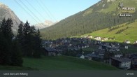 Archived image Webcam Panorama View: Oberlech 07:00