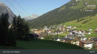Archived image Webcam Panorama View: Oberlech 08:00