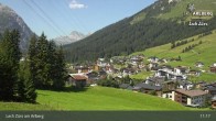 Archived image Webcam Panorama View: Oberlech 10:00