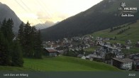 Archiv Foto Webcam Panoramablick: Oberlech 00:00