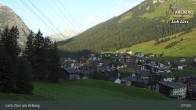 Archiv Foto Webcam Panoramablick: Oberlech 07:00