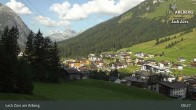 Archiv Foto Webcam Panoramablick: Oberlech 08:00
