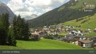 Archiv Foto Webcam Panoramablick: Oberlech 10:00