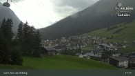 Archiv Foto Webcam Panoramablick: Oberlech 16:00