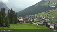 Archiv Foto Webcam Panoramablick: Oberlech 18:00