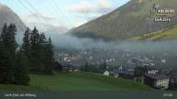 Archiv Foto Webcam Panoramablick: Oberlech 06:00