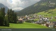 Archiv Foto Webcam Panoramablick: Oberlech 10:00