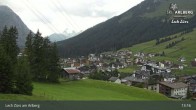 Archiv Foto Webcam Panoramablick: Oberlech 12:00