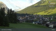 Archived image Webcam Panorama View: Oberlech 07:00
