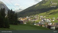 Archived image Webcam Panorama View: Oberlech 08:00