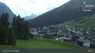 Archived image Webcam Panorama View: Oberlech 02:00