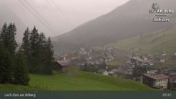 Archived image Webcam Panorama View: Oberlech 06:00