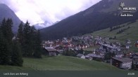 Archiv Foto Webcam Panoramablick: Oberlech 00:00