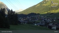 Archiv Foto Webcam Panoramablick: Oberlech 07:00