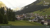 Archiv Foto Webcam Panoramablick: Oberlech 06:00