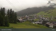 Archiv Foto Webcam Panoramablick: Oberlech 10:00