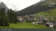 Archiv Foto Webcam Panoramablick: Oberlech 10:00
