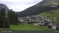 Archiv Foto Webcam Panoramablick: Oberlech 20:00