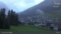 Archiv Foto Webcam Panoramablick: Oberlech 06:00