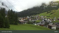 Archiv Foto Webcam Panoramablick: Oberlech 08:00