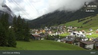 Archiv Foto Webcam Panoramablick: Oberlech 09:00