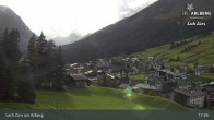 Archiv Foto Webcam Panoramablick: Oberlech 16:00