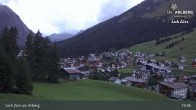 Archiv Foto Webcam Panoramablick: Oberlech 20:00