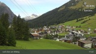 Archiv Foto Webcam Panoramablick: Oberlech 10:00