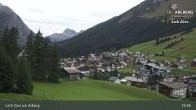 Archiv Foto Webcam Panoramablick: Oberlech 20:00