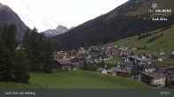 Archiv Foto Webcam Panoramablick: Oberlech 06:00