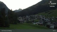 Archived image Webcam Panorama View: Oberlech 18:00