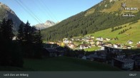Archiv Foto Webcam Panoramablick: Oberlech 08:00