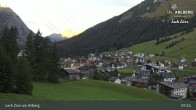 Archiv Foto Webcam Panoramablick: Oberlech 06:00