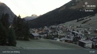 Archiv Foto Webcam Panoramablick: Oberlech 06:00