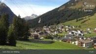 Archiv Foto Webcam Panoramablick: Oberlech 10:00