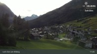 Archiv Foto Webcam Panoramablick: Oberlech 16:00