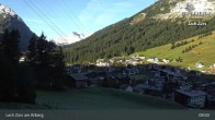 Archiv Foto Webcam Panoramablick: Oberlech 09:00