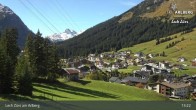 Archiv Foto Webcam Panoramablick: Oberlech 12:00