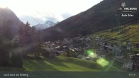 Archiv Foto Webcam Panoramablick: Oberlech 16:00