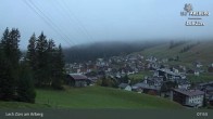 Archiv Foto Webcam Panoramablick: Oberlech 07:00