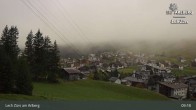Archiv Foto Webcam Panoramablick: Oberlech 08:00