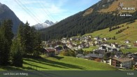 Archiv Foto Webcam Panoramablick: Oberlech 12:00