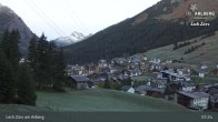 Archiv Foto Webcam Panoramablick: Oberlech 06:00