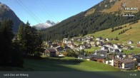 Archiv Foto Webcam Panoramablick: Oberlech 10:00